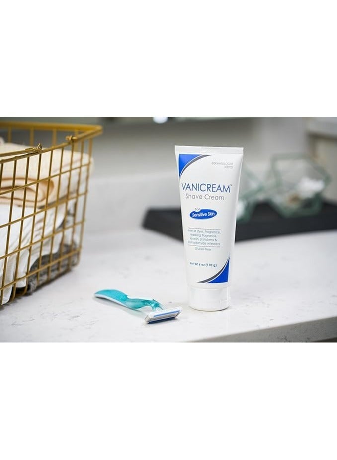 Vanicream Shave Cream | Fragrance, and Gluten Free | For Sensitive Skin | 6 Ounce - Image 3